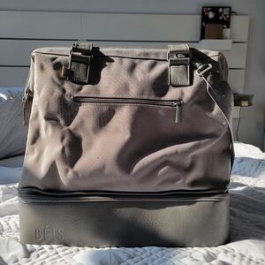 BEIS Mini Convertible Weekender In Grey